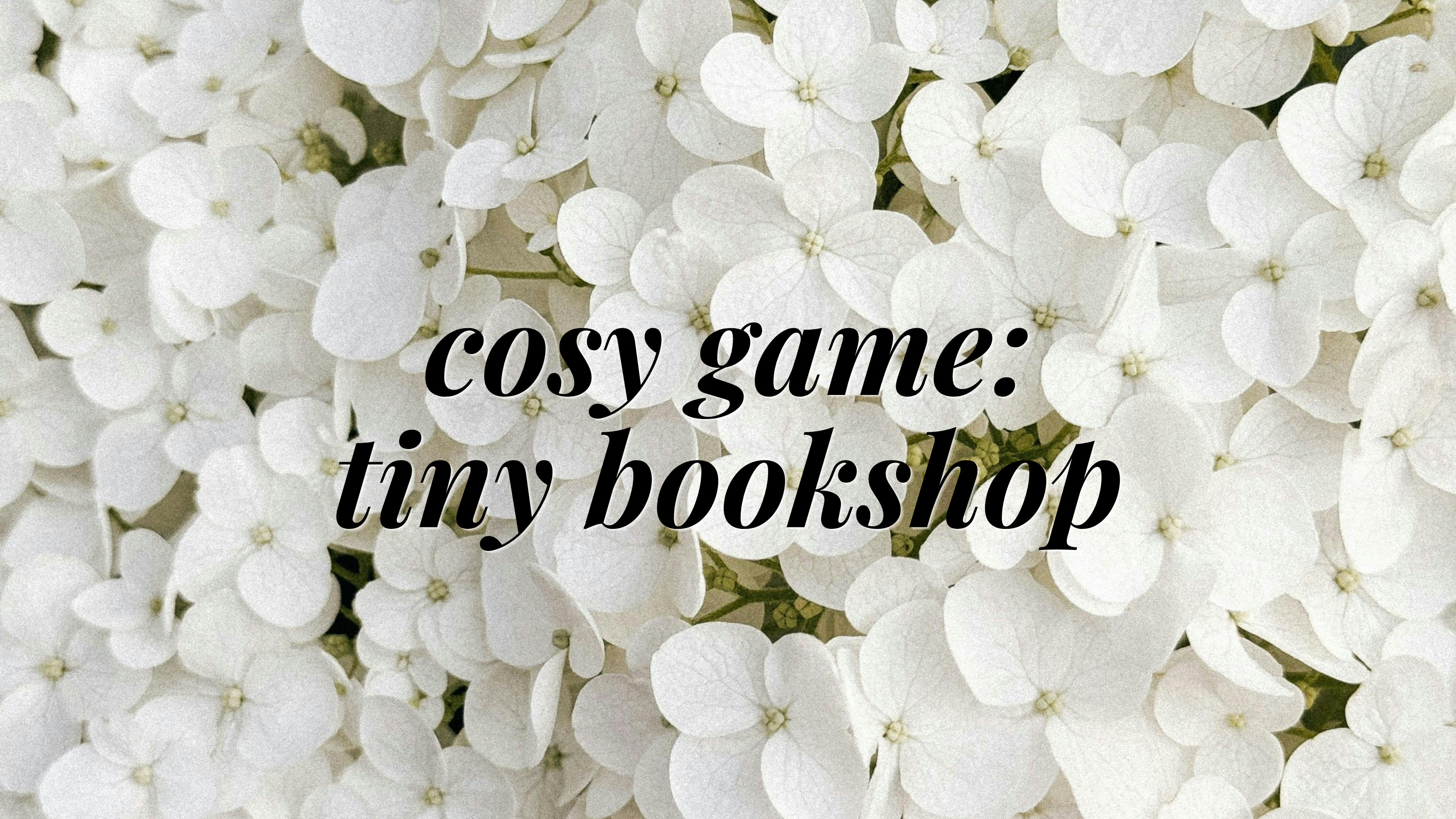 Perfect Cosy Game for Book Lovers: 𝐓𝐢𝐧𝐲 𝐁𝐨𝐨𝐤𝐬𝐡𝐨𝐩