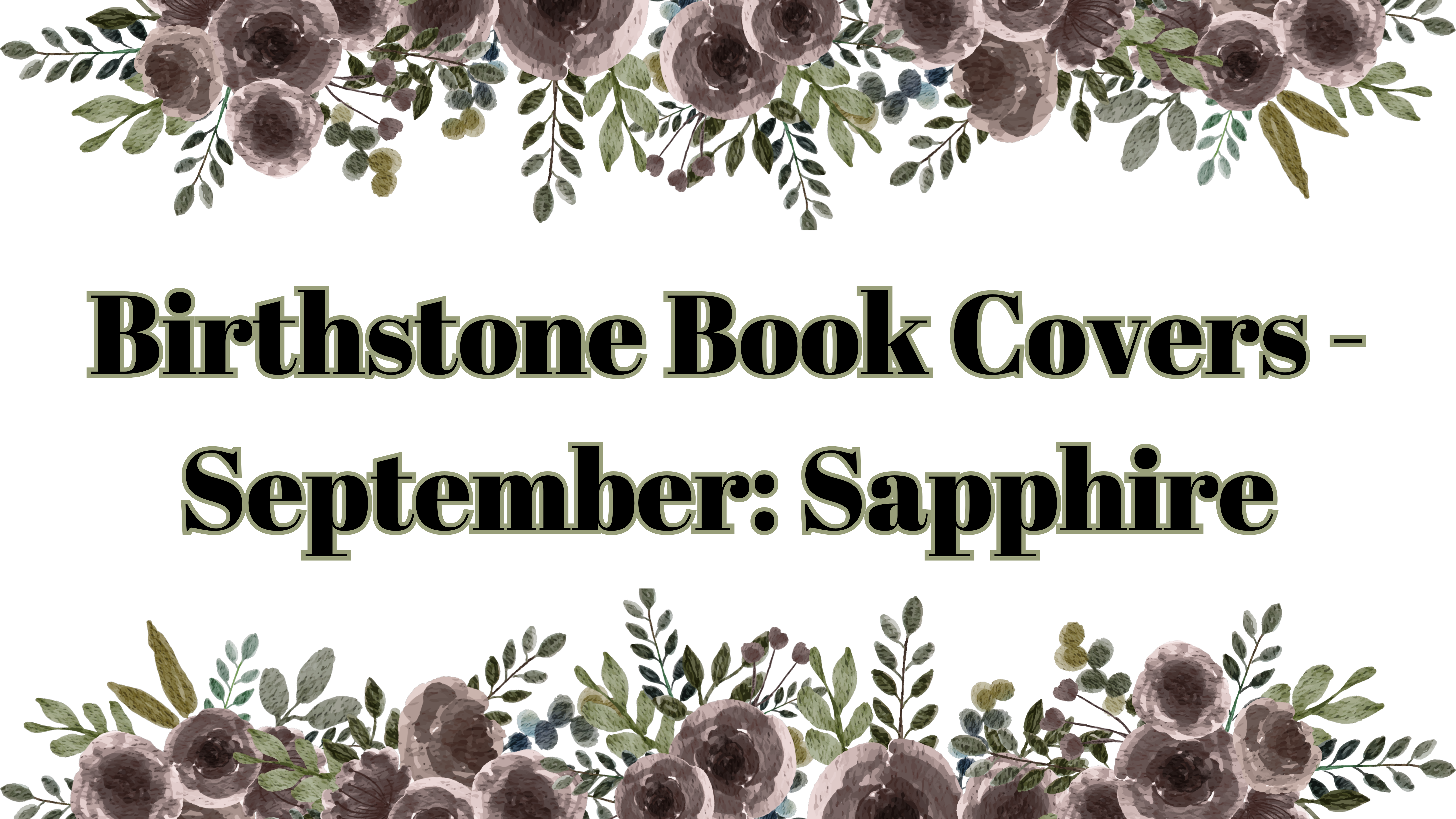 Birthstone Book Covers – September: Sapphire