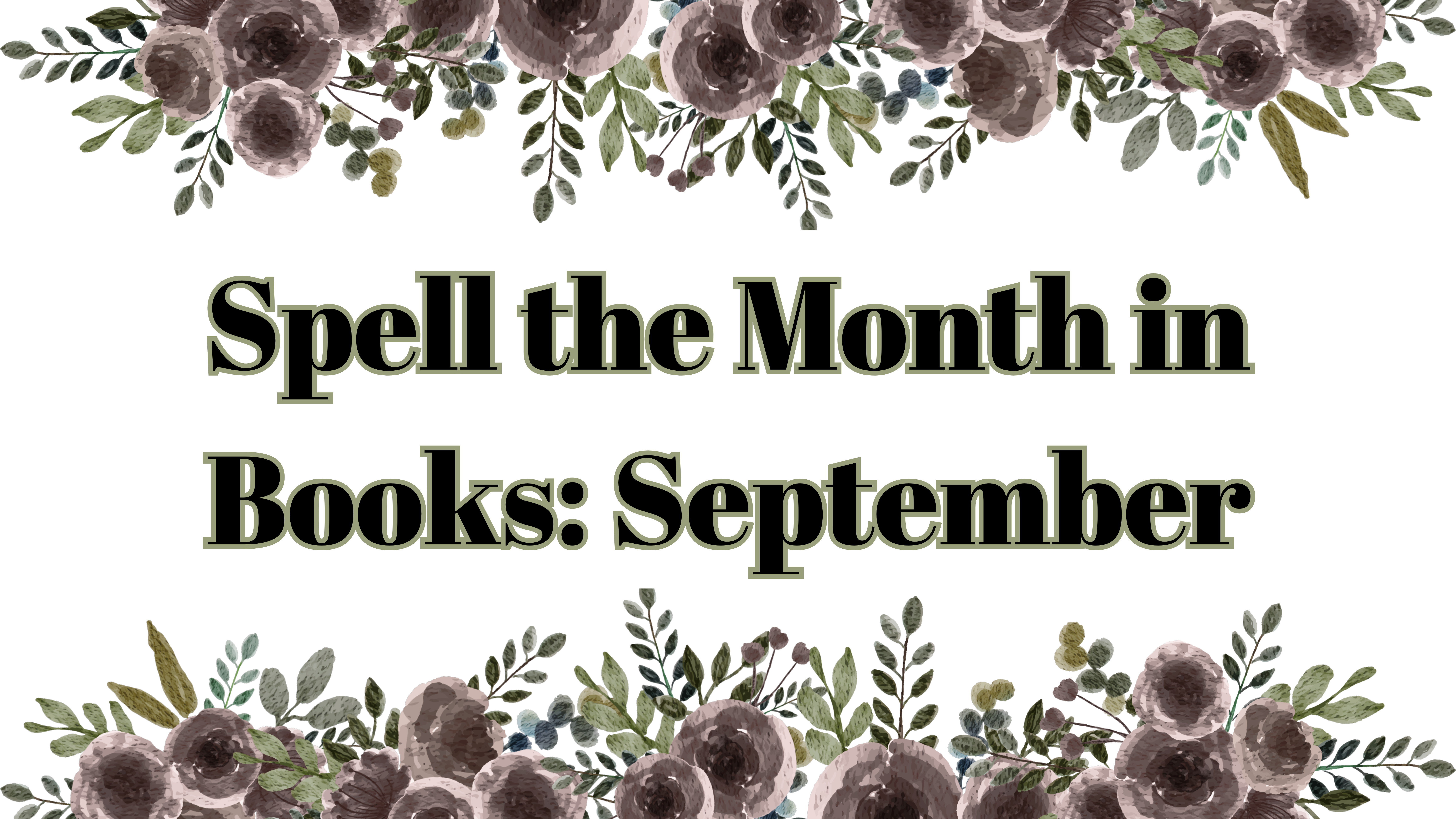 Spell the Month in Books: September