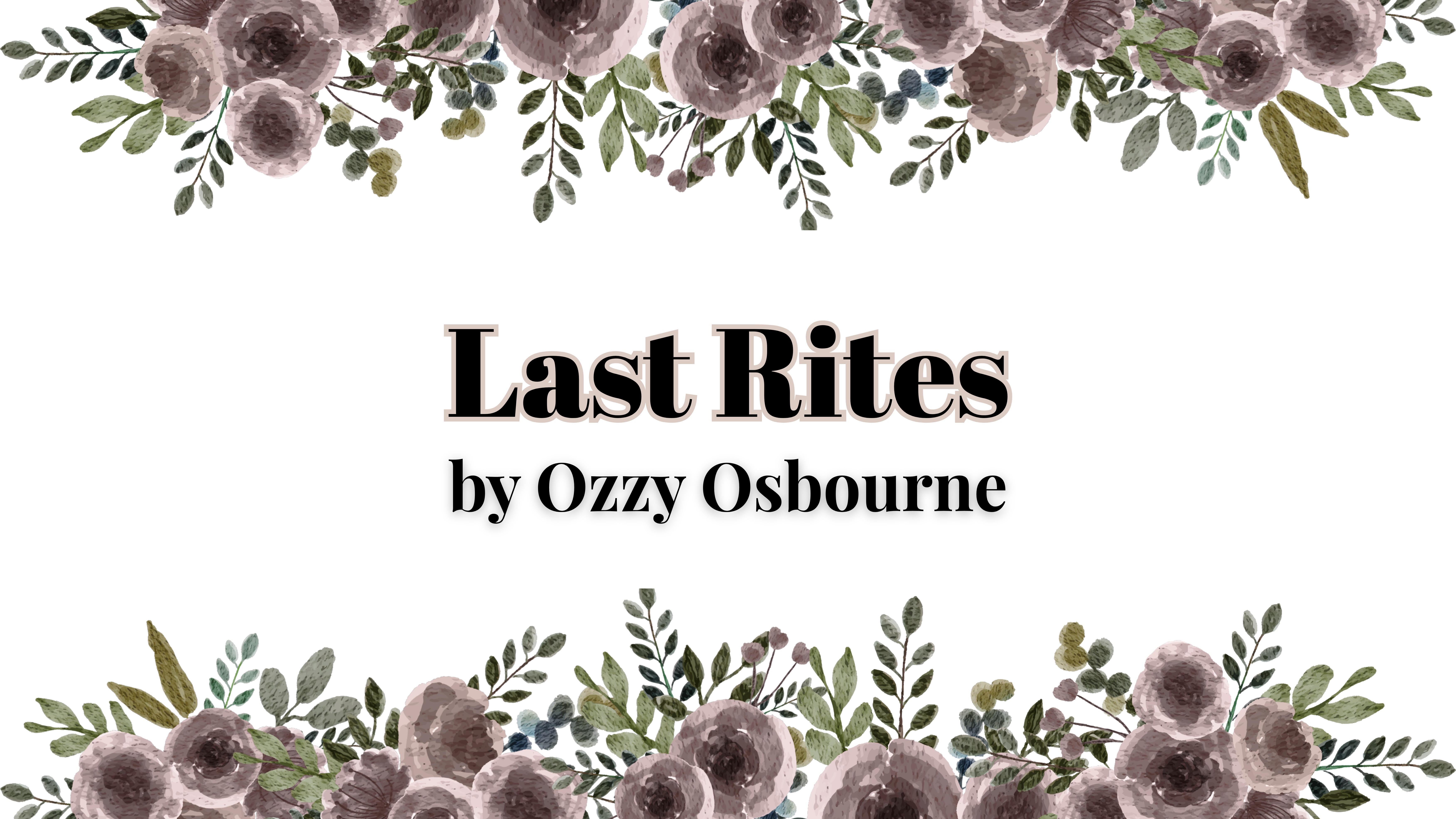 Last Rites by Ozzy Osbourne | Book Review