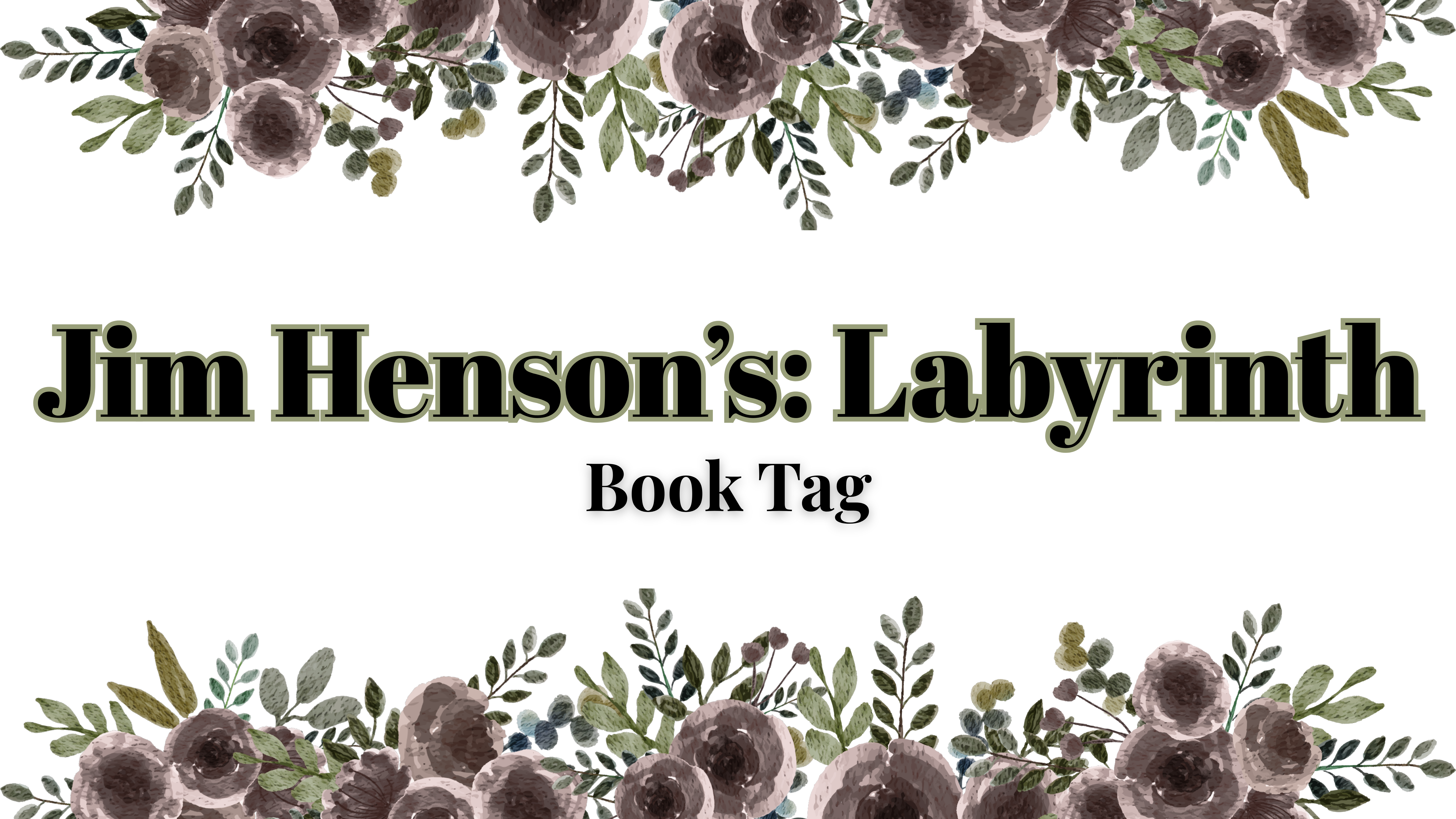 Jim Henson’s: Labyrinth Book Tag