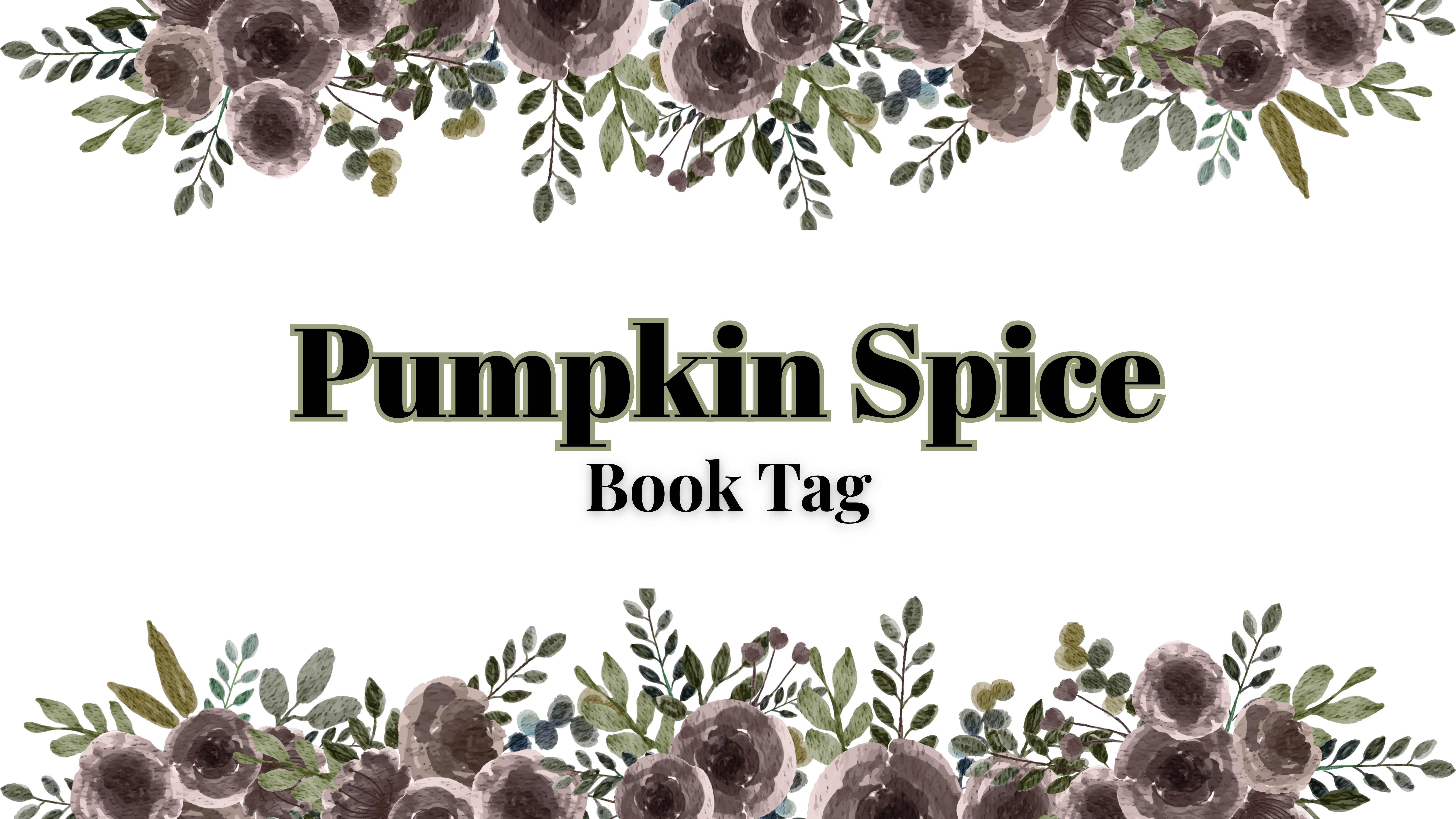 Pumpkin Spice Book Tag