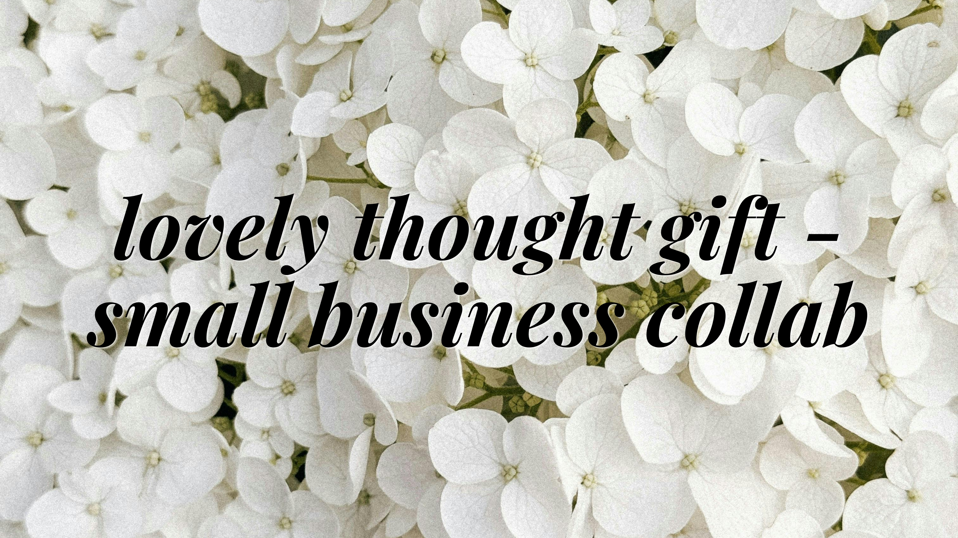 𝐋𝐨𝐯𝐞𝐥𝐲 𝐓𝐡𝐨𝐮𝐠𝐡𝐭 𝐆𝐢𝐟𝐭 – Bookish Small Business Collab
