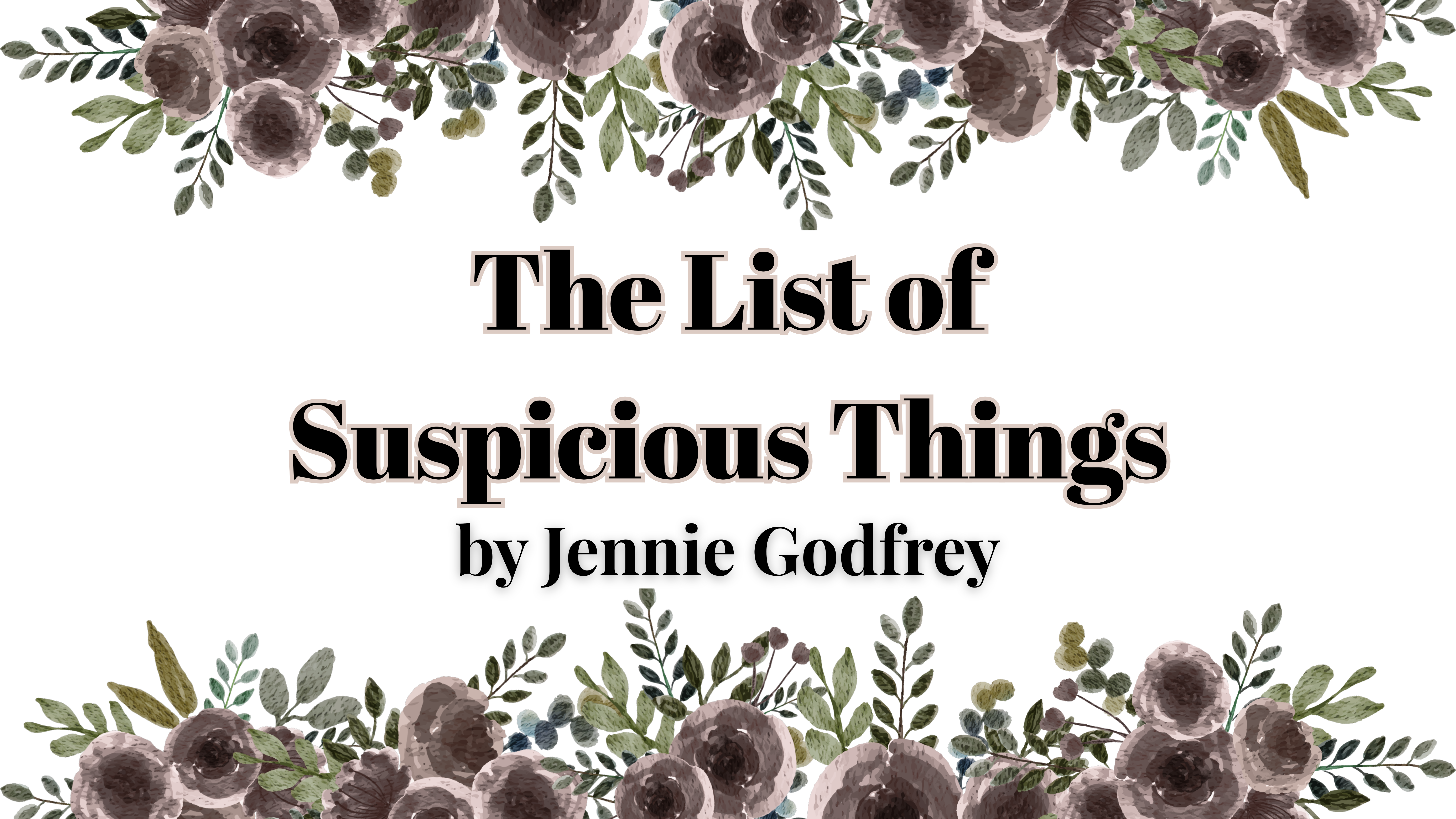 The List of Suspicious Things by Jennie Godfrey | Audiobook Review